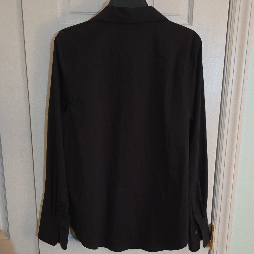 H&M Black Button Down Shirt - Picture 5 of 7